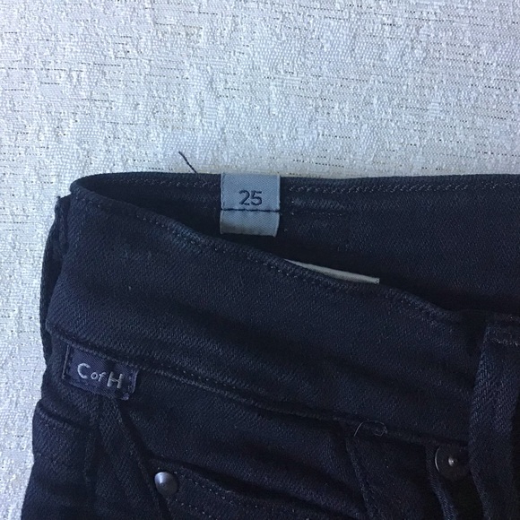 Citizen of Humanity Rocket High Rise Skinny Jeans Woman’s Size 25 in Black - Picture 4 of 13